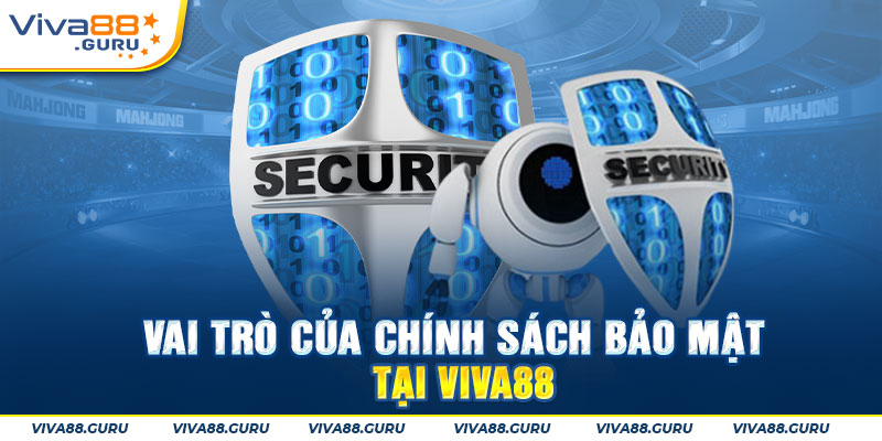 Vai trò quan trọng của chính sách bảo mật Viva88